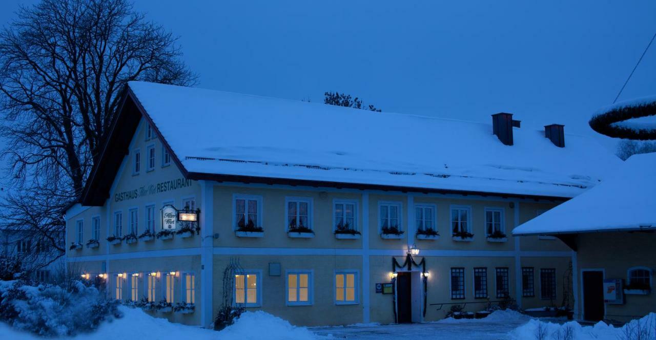 Hotel Alter Wirt Hallbergmoos Dış mekan fotoğraf